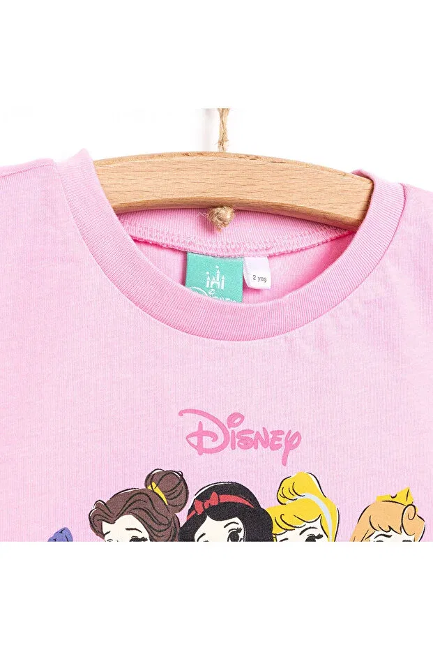 Детская футболка для девочек с принтом Princess girl tshirt baby girl Disney, Pink — фото 3