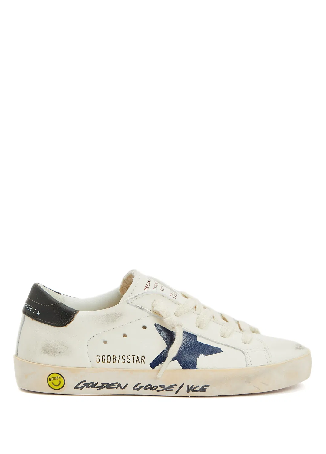 Кроссовки Golden Goose Super Star, navy-white