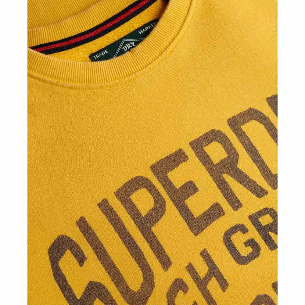 Свитшот Relaxed Superdry Coastal, желтый — фото 2
