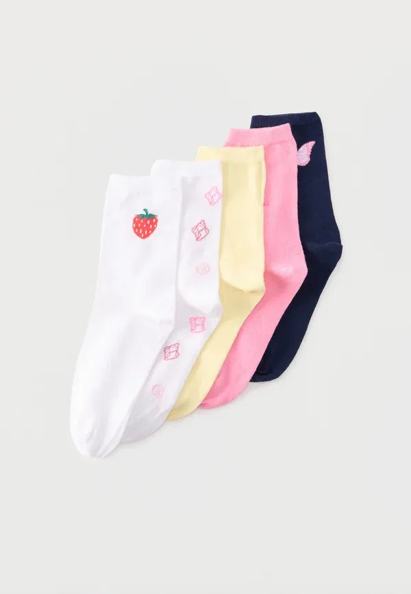 Носки 5 шт в наборе, cotton, Nkfvilde, Name It, Multi-coloured, мультиколор