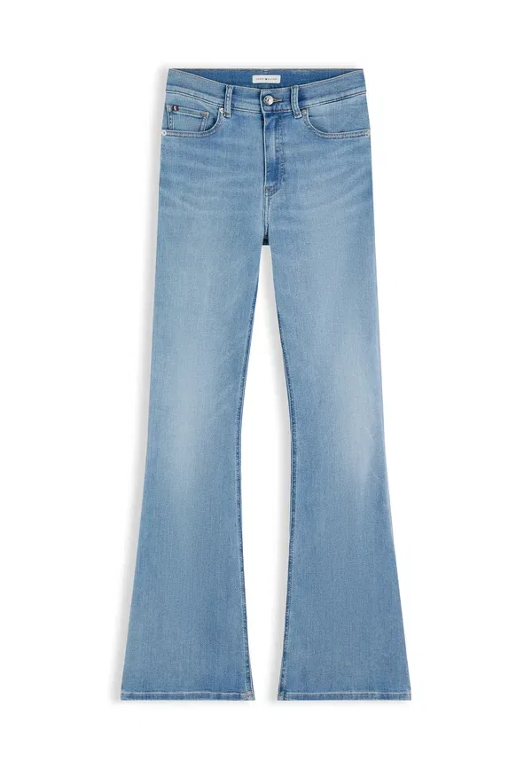 Джинсы клеш из денима Flare katy flex forward Tommy Hilfiger, light blue denim, светло-голубой — фото 4