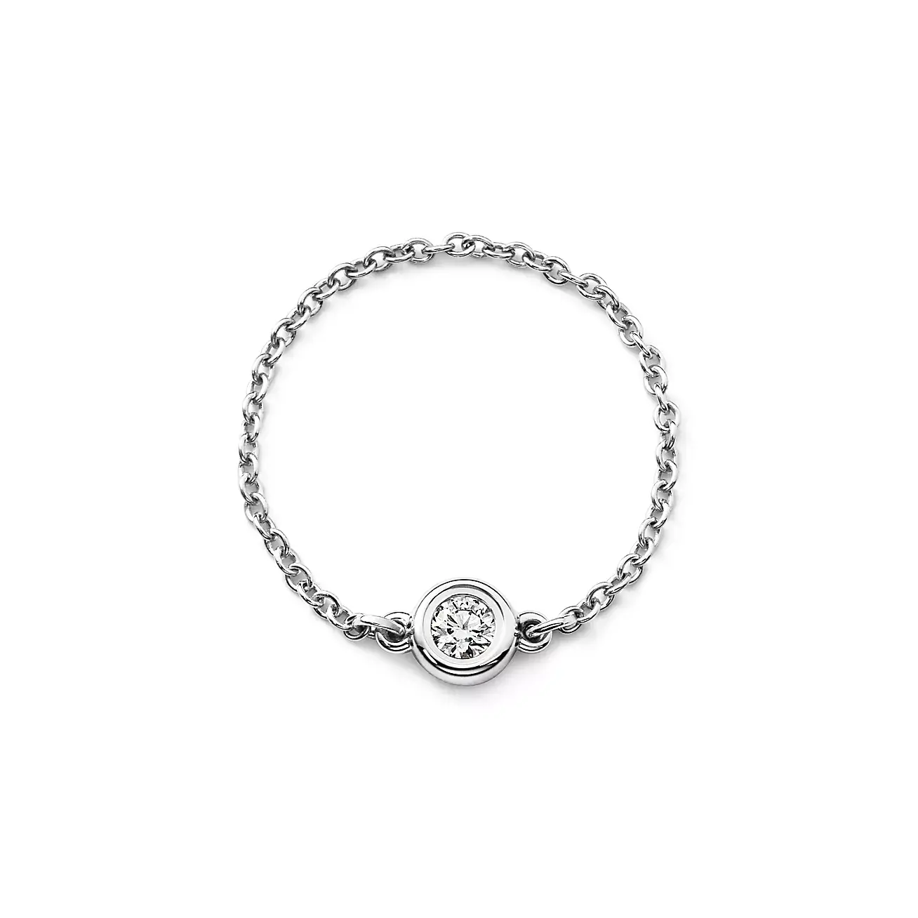 Кольцо Tiffany & Co. x Elsa Peretti Diamonds By The Yard, серебро — фото 3