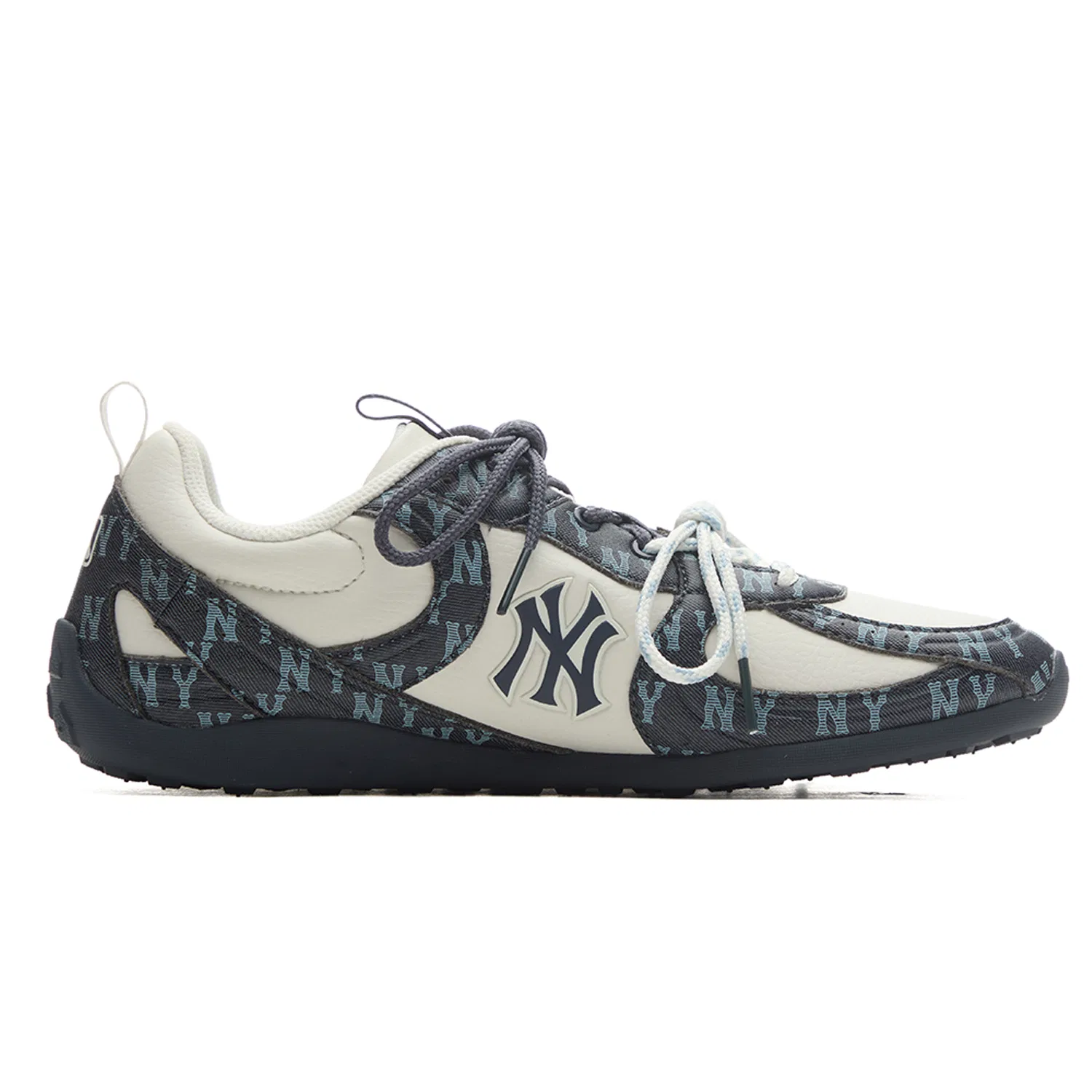 Детские кроссовки-кеды с высоким верхом Navy Blue MLB — фото 4