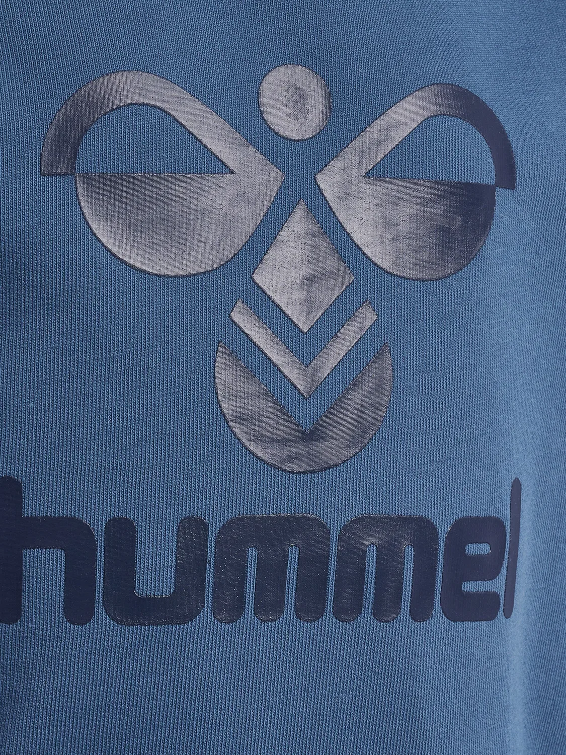 Толстовка Hummel в темно-синем цвете — фото 4