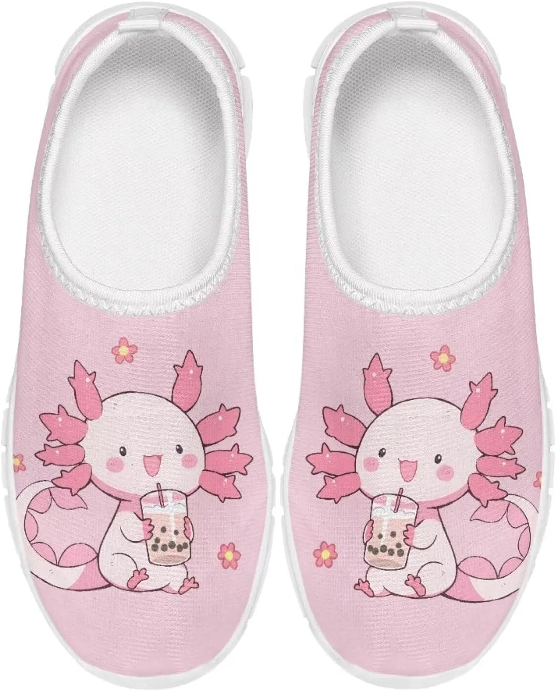 Детские туфли-лоферы для девочек Gorweirop, Pink Axolotl
