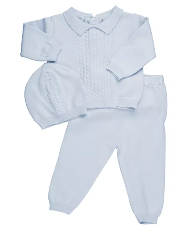 Детский комплект с косами для мальчиков Feltman Brothers, Light Blue