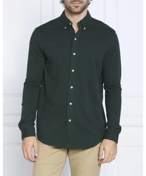 

Рубашка Regular fit Polo Ralph Lauren, зеленый