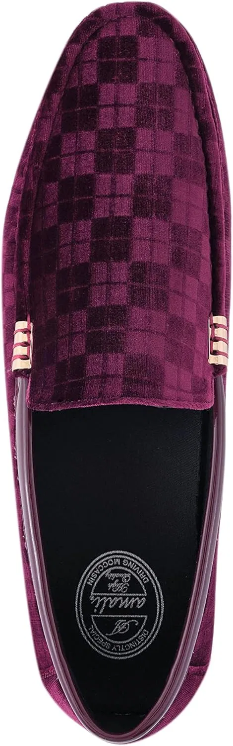 Лоферы вельветовые, Roberto Piero, Burgundy (Jace) Amali — фото 3