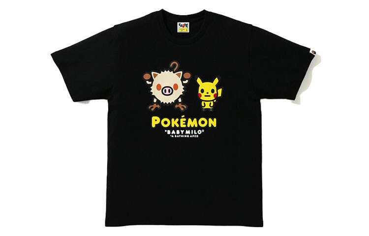 

Футболка Pokemon X Bape унисекс A Bathing Ape, черный