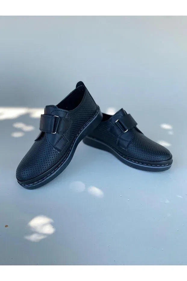 Детские туфли для мальчиков классические Bircan, Black