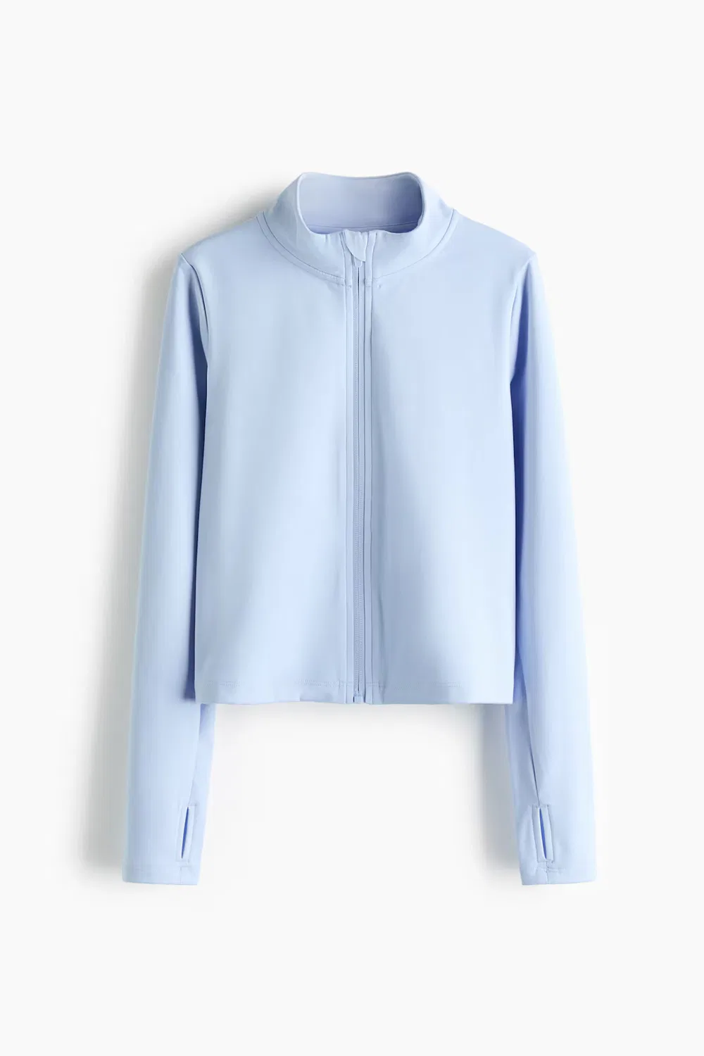 Спортивная куртка с мягкой подкладкой H&M, Hellblau — фото 4