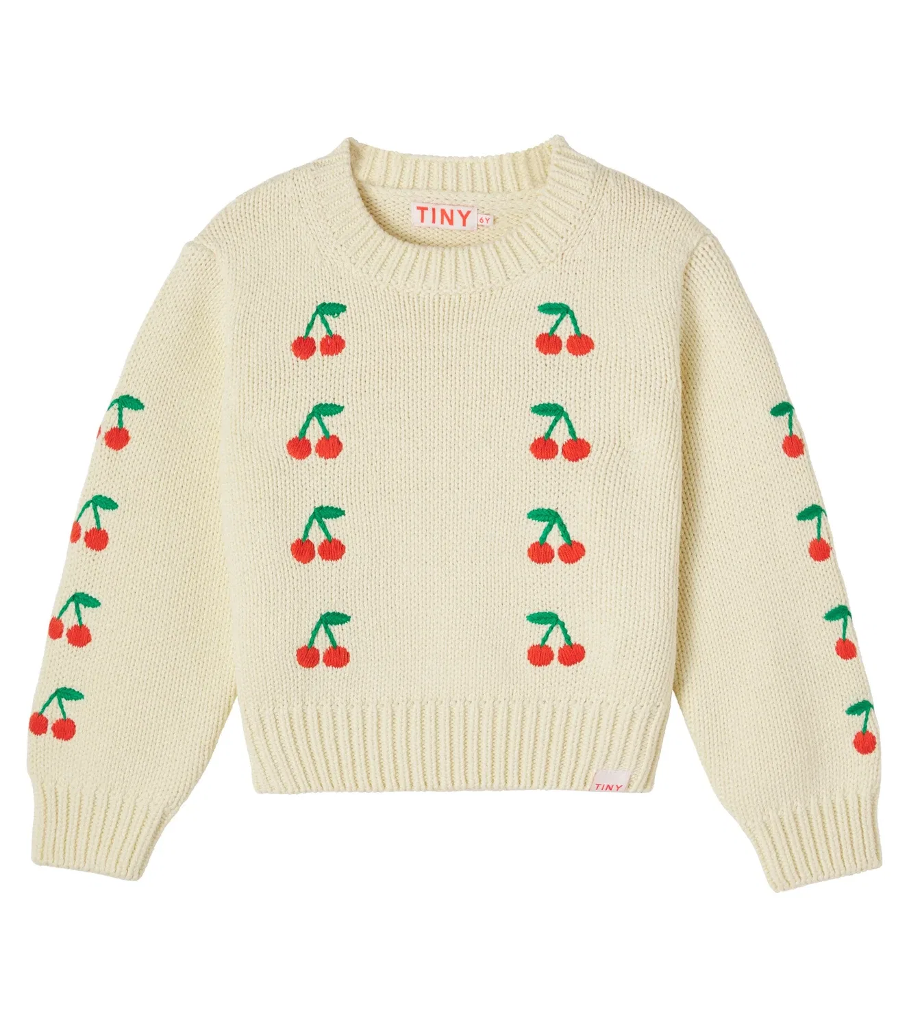 Свитшот хлопковый Tinycottons, желтый