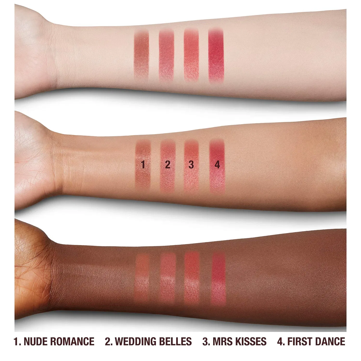 Помада матовая 3,5 г увлажняющая Charlotte Tilbury, Mrs. Kisses — фото 3