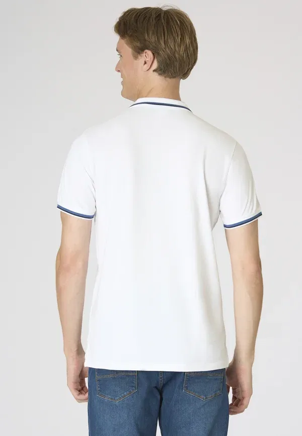 Поло с принтом Polo shirt U.S. Polo Assn., белый — фото 3