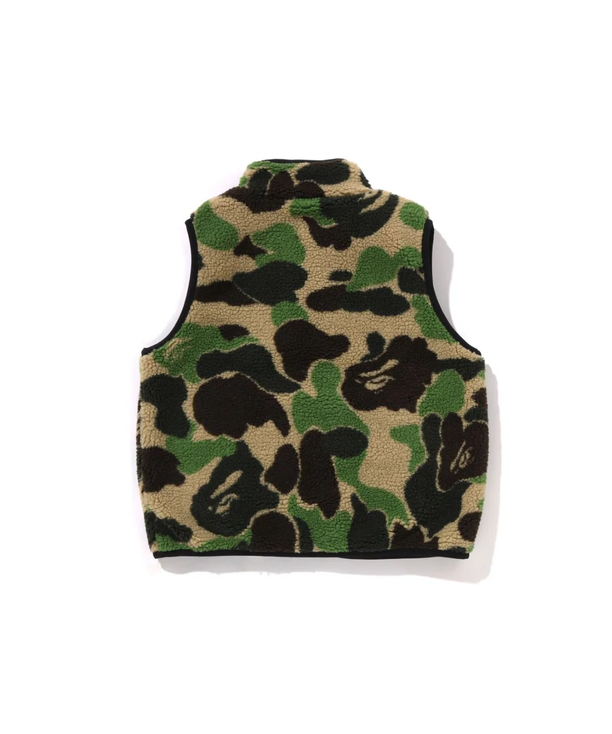 Детский жилет с камуфляжным принтом A BATHING APE, Green — фото 2