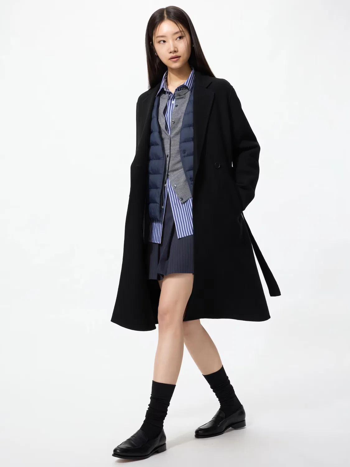Куртка Uniqlo Pufftech, утепленная верхней одежда, кремовый — фото 4