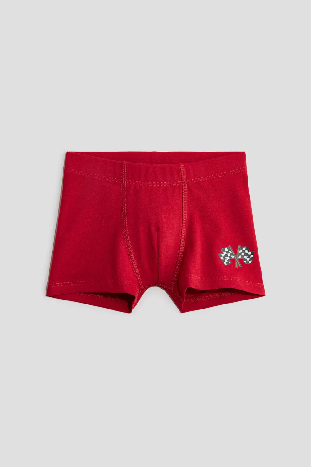 5 хлопковых трусов в упаковке H&M, Weiß/Autos — фото 2