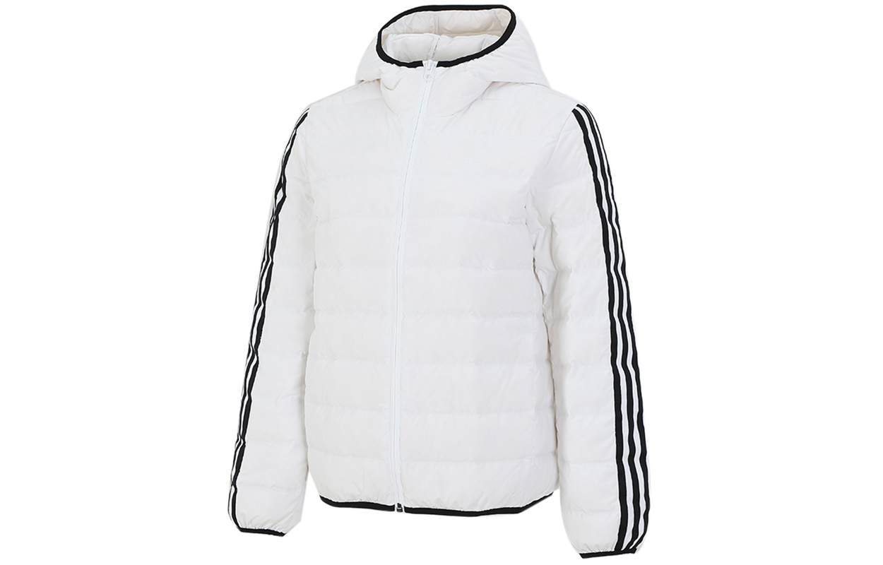 Adidas Neo Женская белая пуховая куртка, White — фото 3