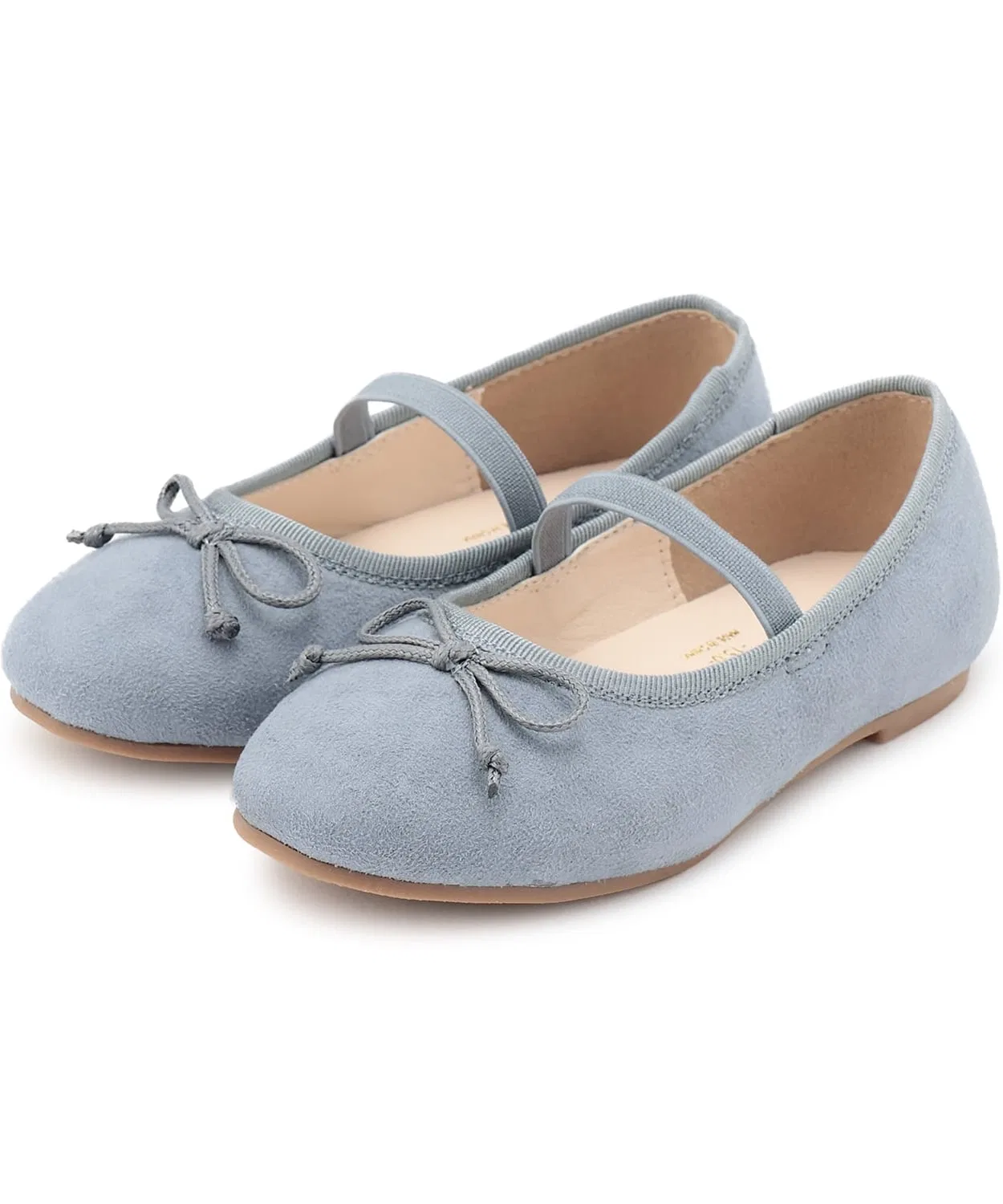 Детские балетки с бантом Модель Blue Petit Main, Blue