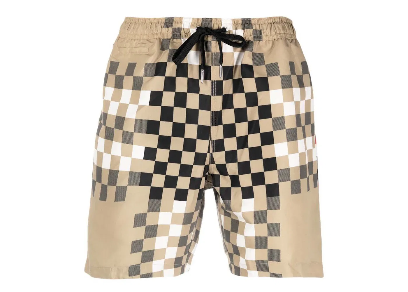Мужские шорты для плавания с принтом Swim Shorts Burberry, Checker Print