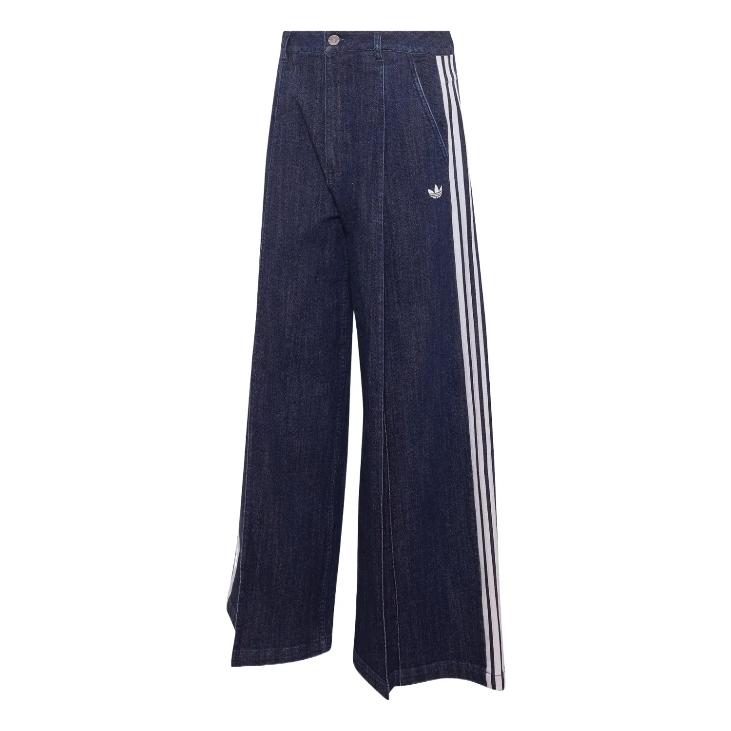 Женские джинсы с широкими штанинами Denim Indigo Adidas Originals, Denim Indigo
