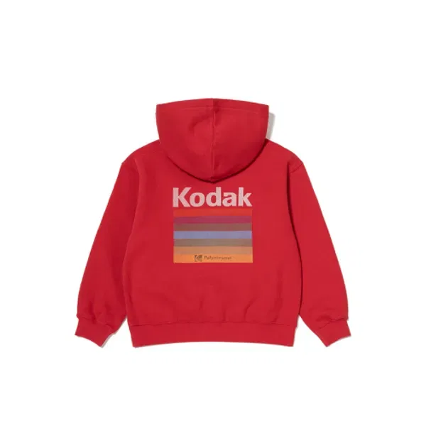 Детская флисовая кофта с капюшоном Rainbow, Kodak Kids, розовый — фото 3