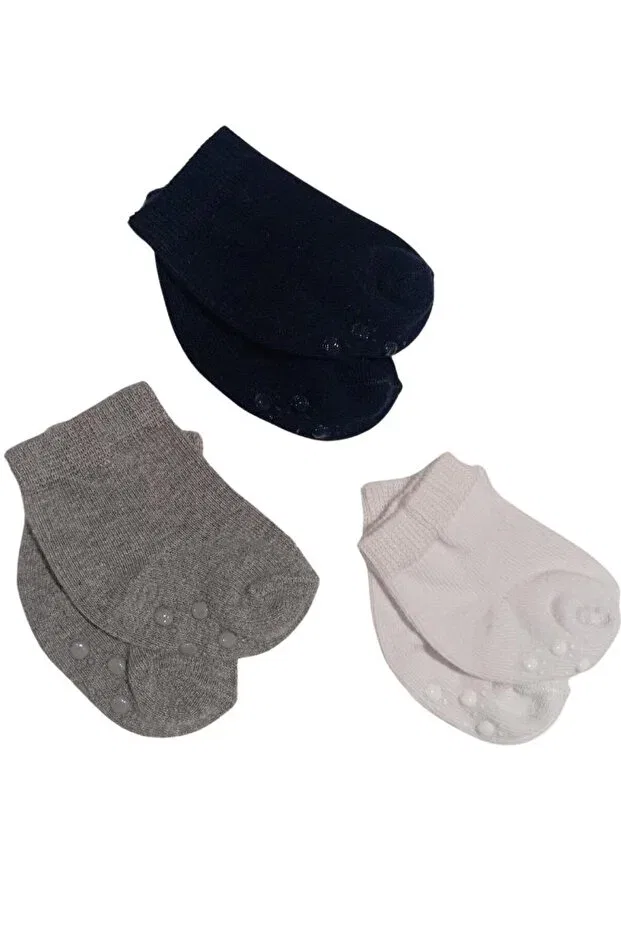 Детские носки для мальчиков хлопковые набор 3 пары Socks Adisia, Colored