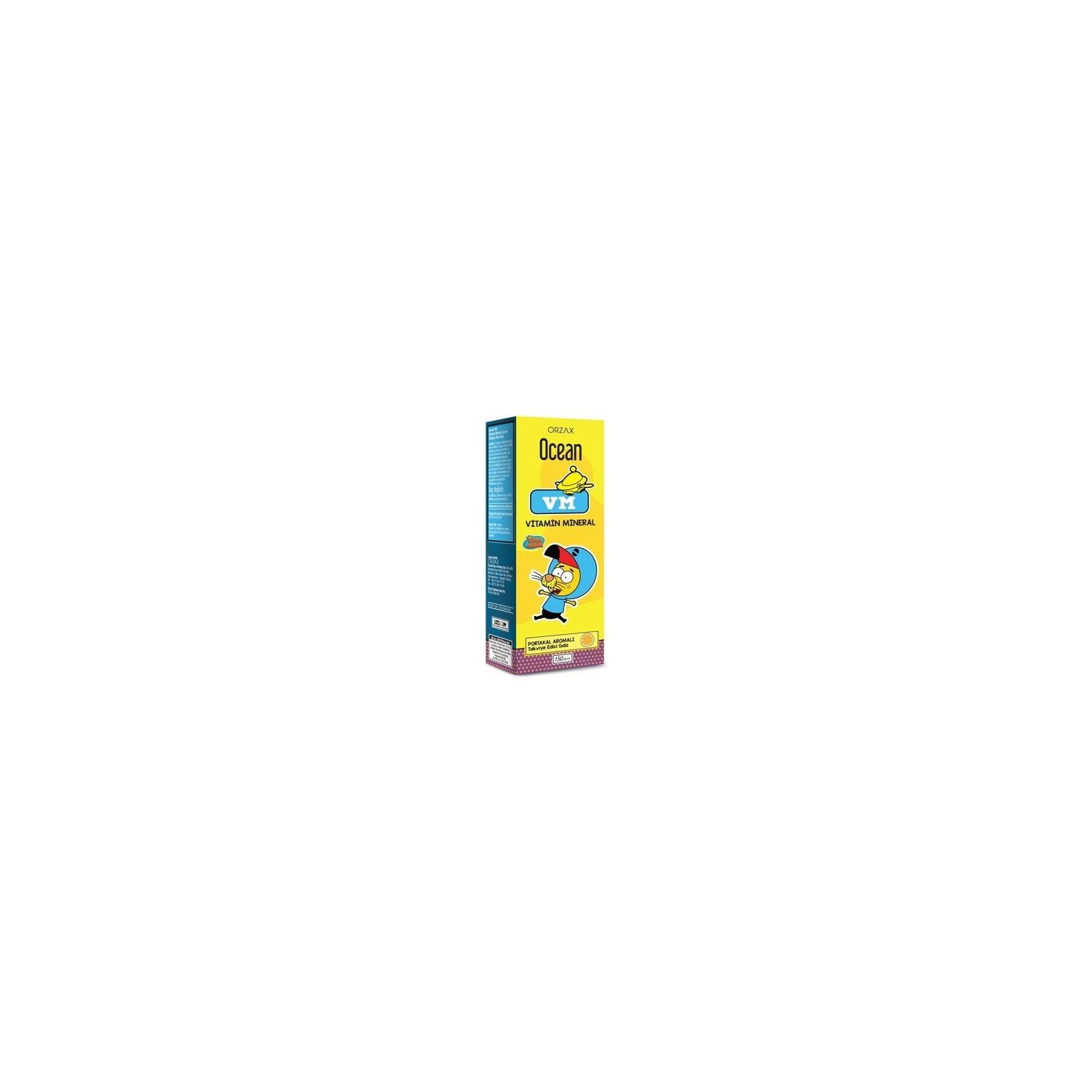 

Витаминно-минеральный комплекс Orzax Ocean со вкусом апельсина, 150 мл