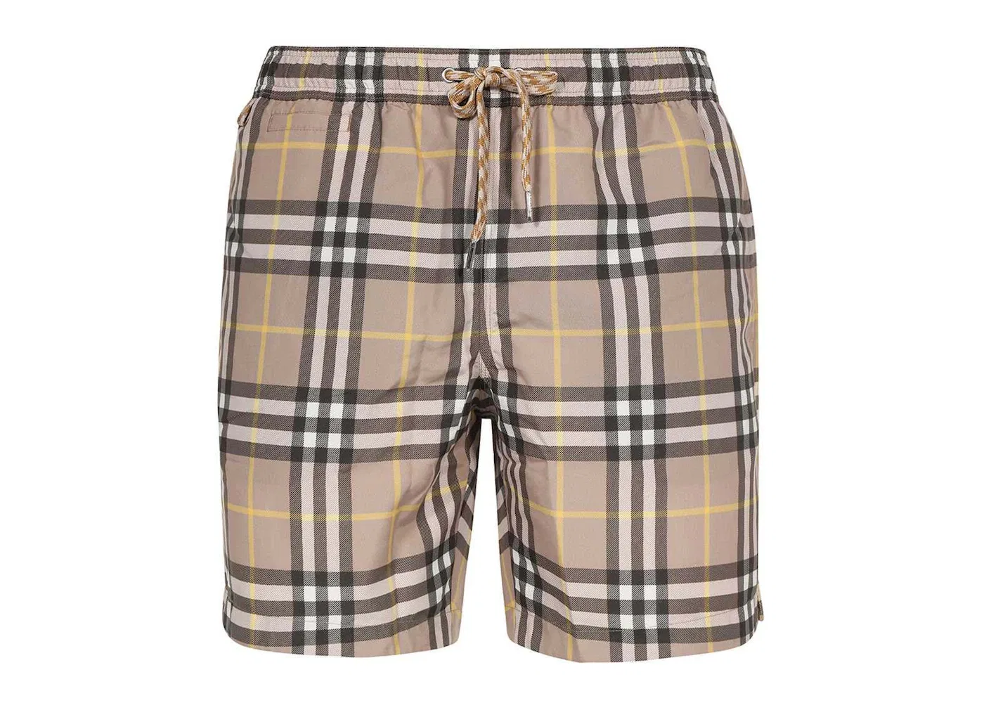 Мужские плавки с принтом Swim Shorts Burberry, Beige Yellow