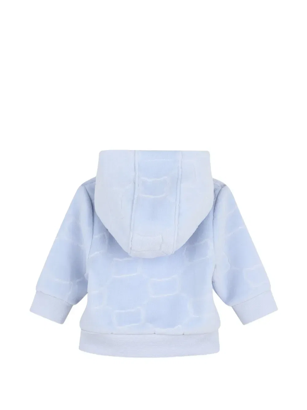 Спортивный костюм с капюшоном и нашивкой-логотипом Boss Kidswear, синий — фото 4