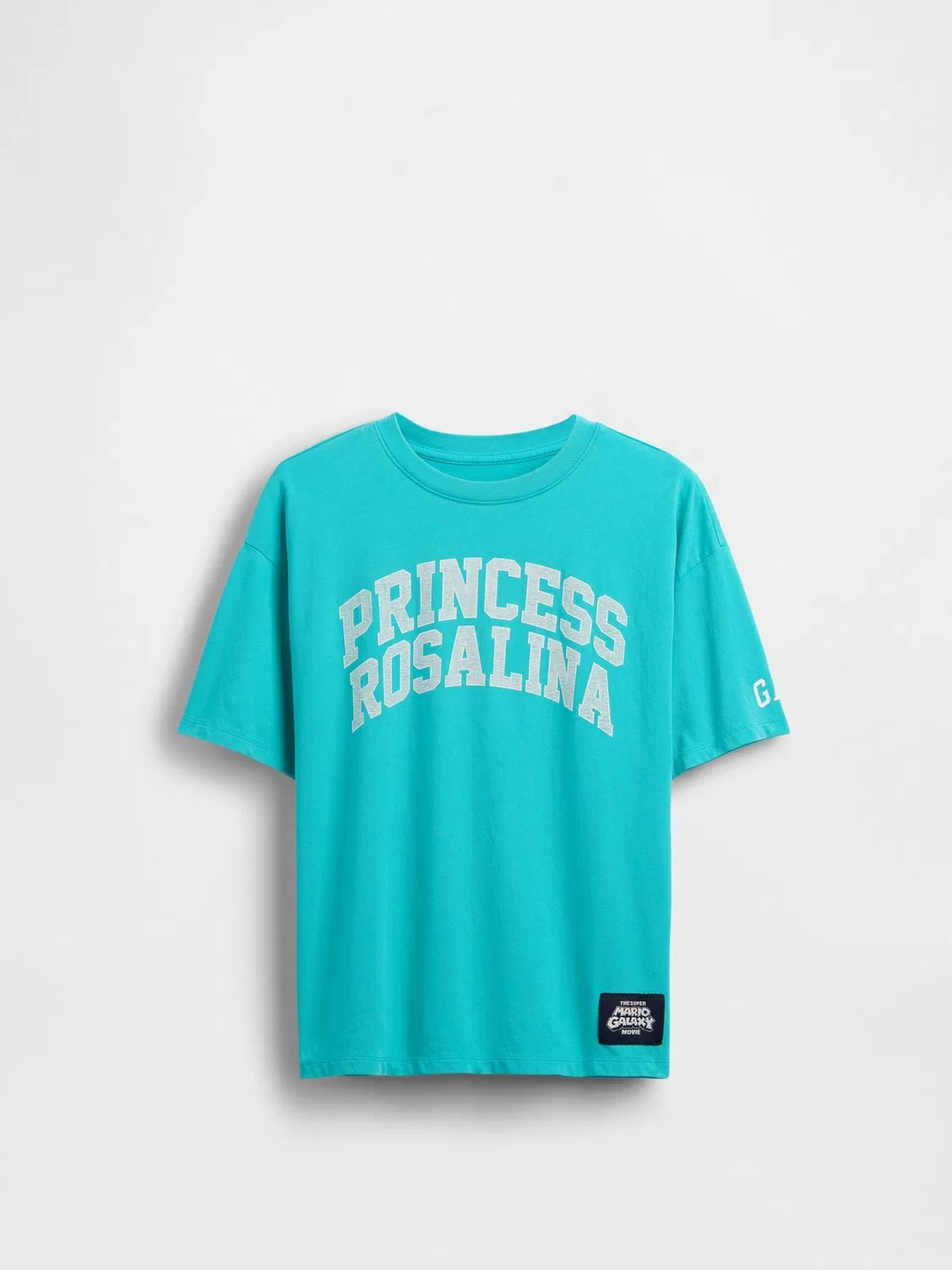 Футболка с принтом Super Mario Gap, Blue Princess Rosalina — фото 4