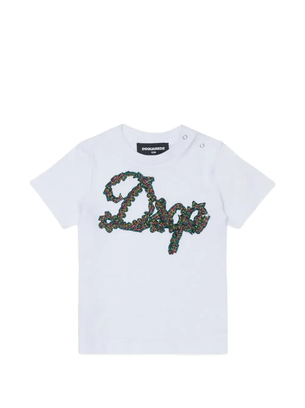 Футболка с круглым вырезом Dsquared2 Kids, белый