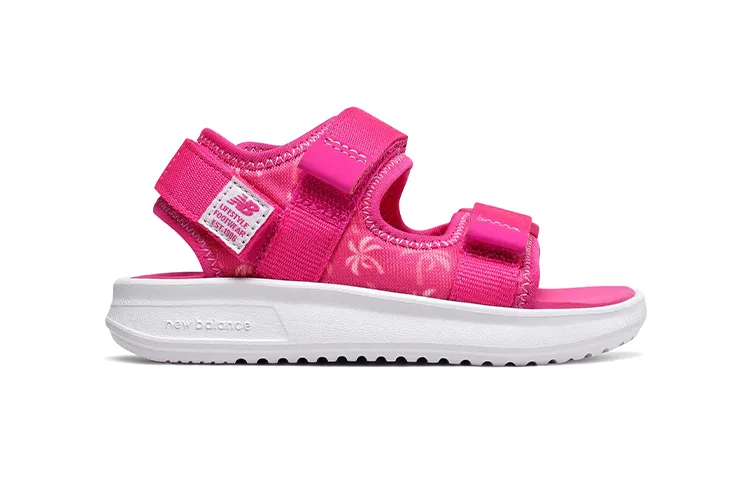 Детские кроссовки с регулируемыми ремешками New Balance, Черный — фото 4