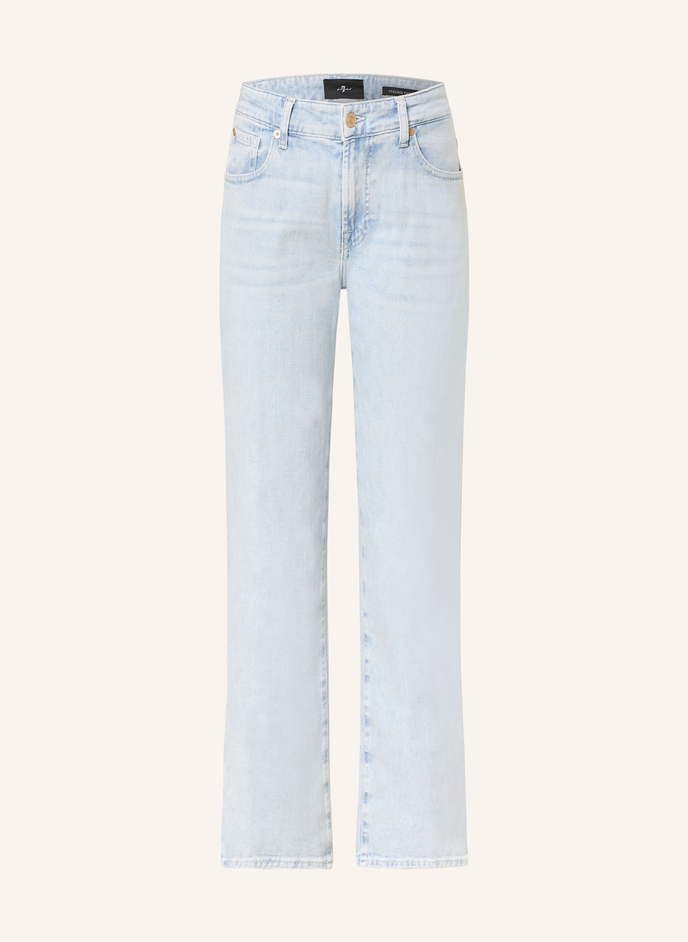 

Прямые джинсы Calie 7 For All Mankind, красный