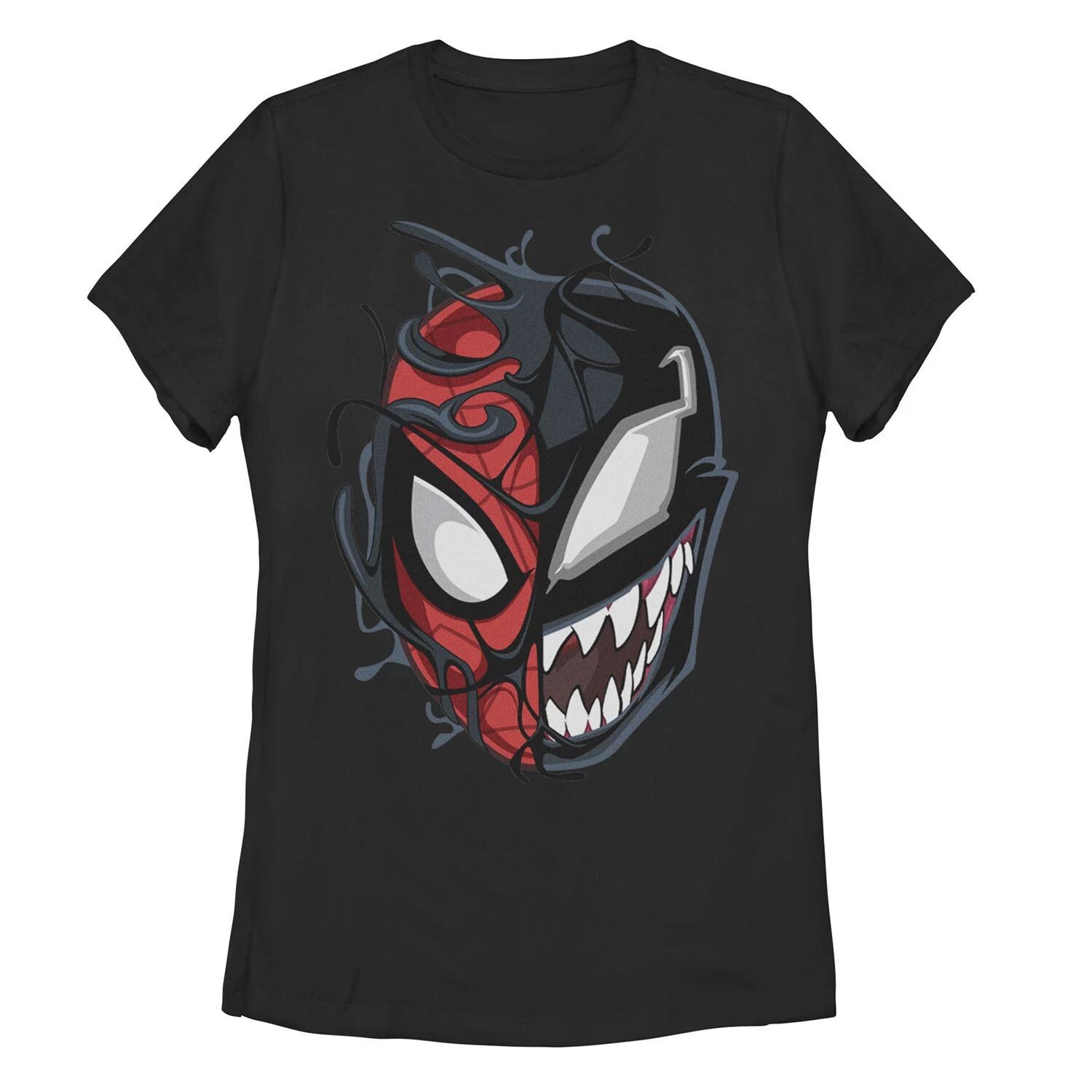 

Детская футболка Marvel Spider-Man Peter Venom с разрезом на лице Marvel