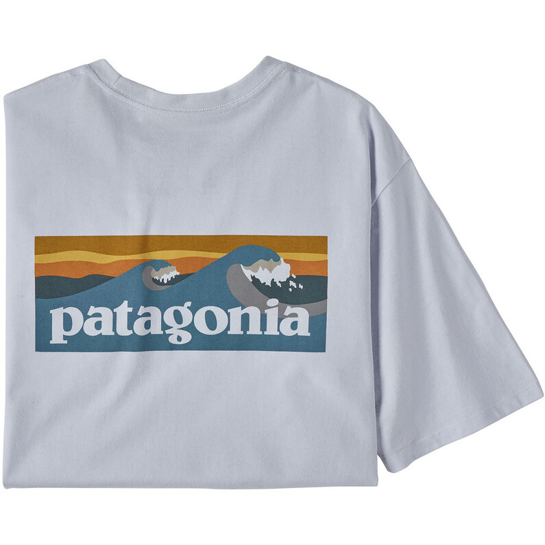 

Мужская футболка с короткими рукавами и карманами Respons Patagonia, белый