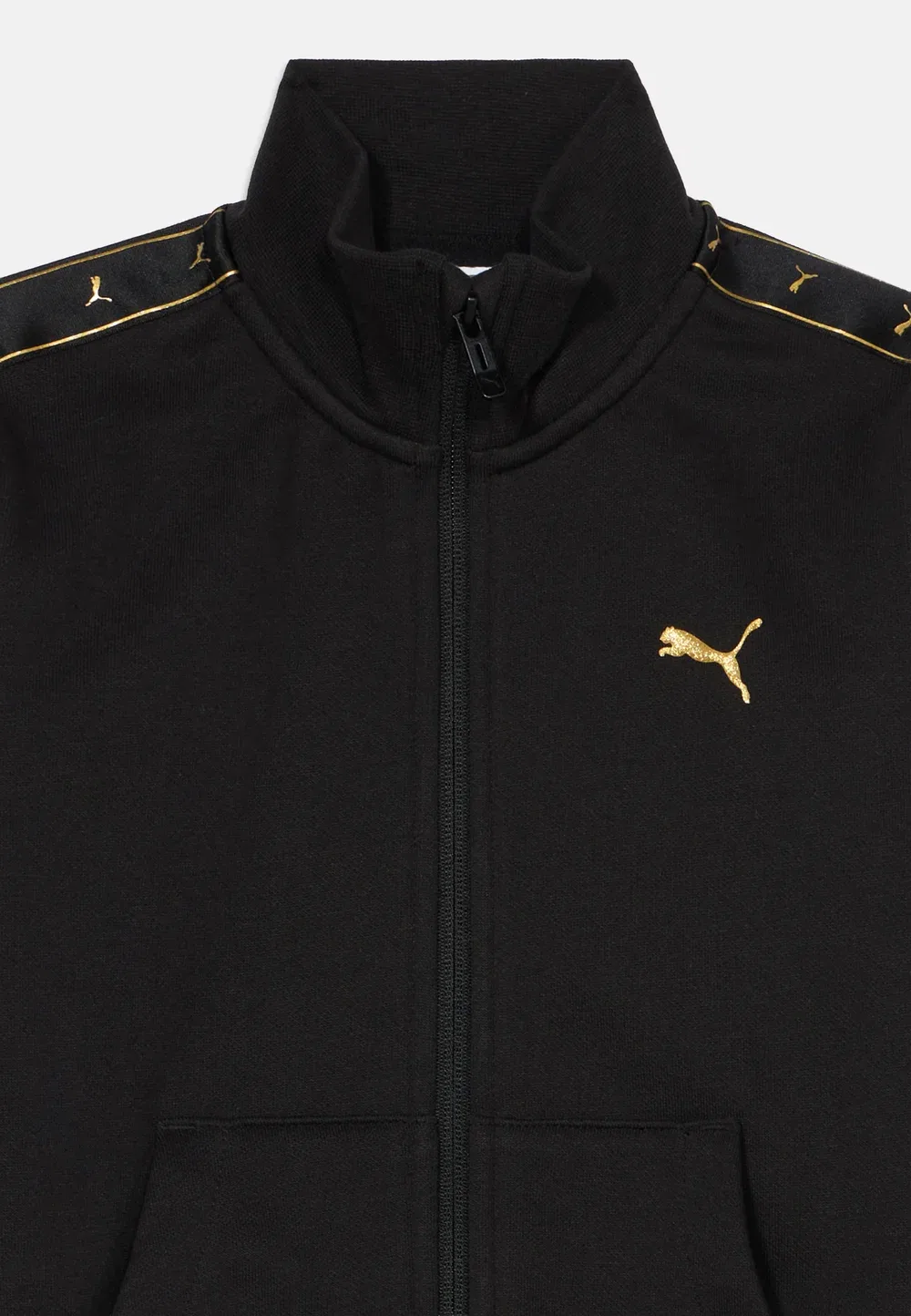 Комплект спортивного костюма унисекс из клейкой ленты Puma, Black — фото 4