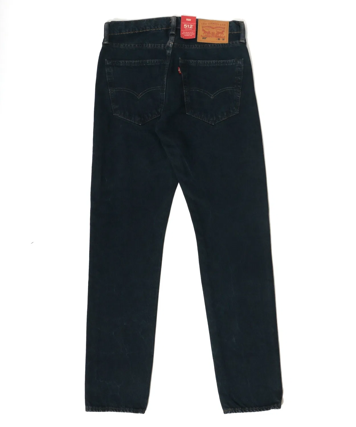 Мужские джинсы скинни-тейперд Levi's 512, Blue Mid Used — фото 4