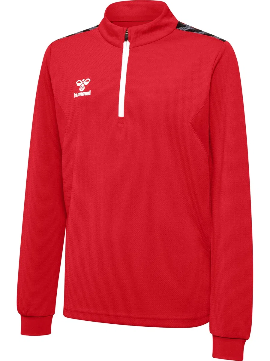 Спортивная толстовка Hummel 'Authentic' клюквенного цвета — фото 3