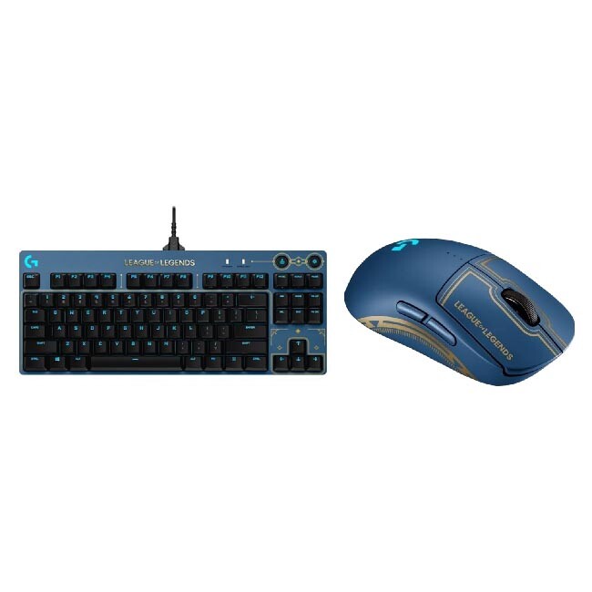

Игровой комплект Logitech G Pro Bundle League Of Legends Edition, синий
