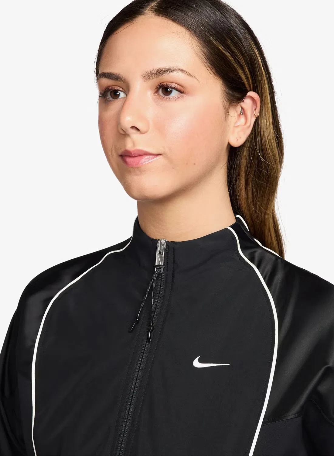 Куртка-трек с принтом Nsw Nike, черный — фото 3