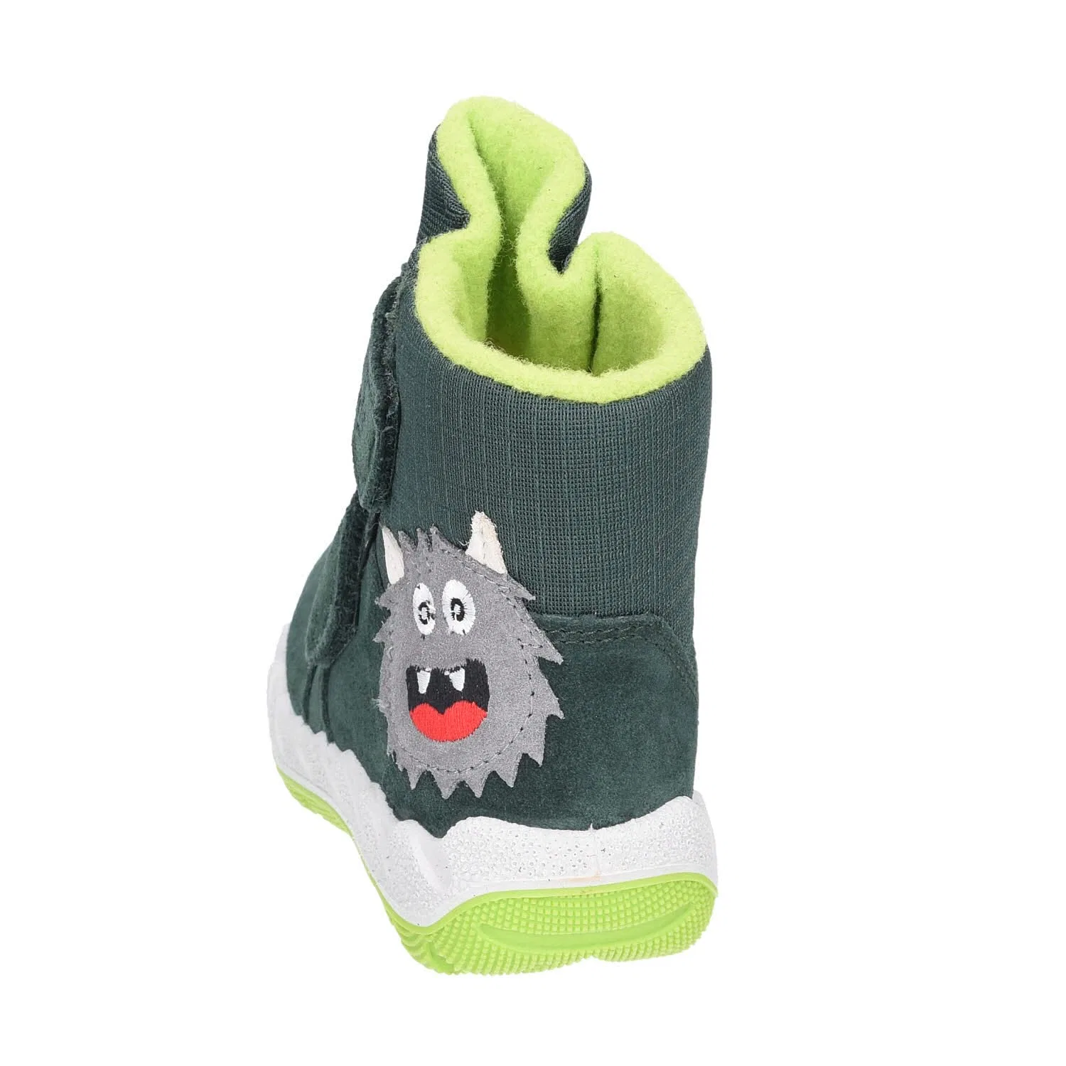 Детские снежные ботинки для мальчиков утепленные Icebird Superfit, Light Green — фото 3