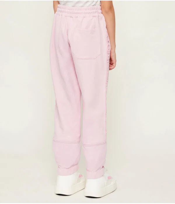 Детские спортивные штаны для девочек из хлопка Pinko Up, Rosa — фото 3