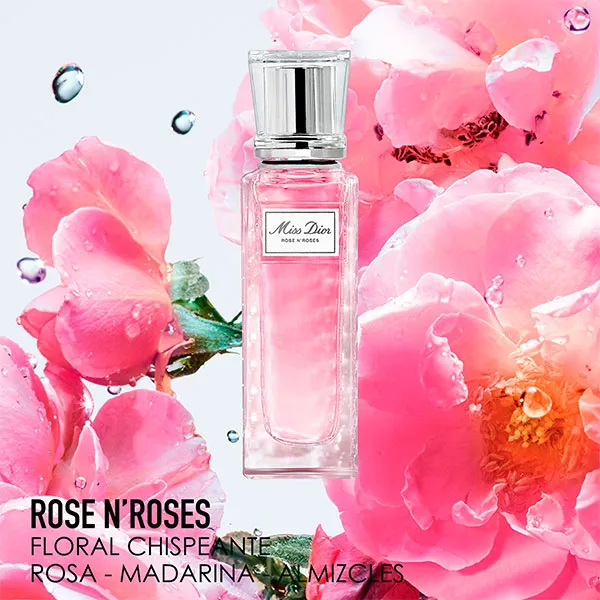 Туалетная вода Dior Miss Dior Rose N'roses Roller-Pearl, 20 ml — фото 4