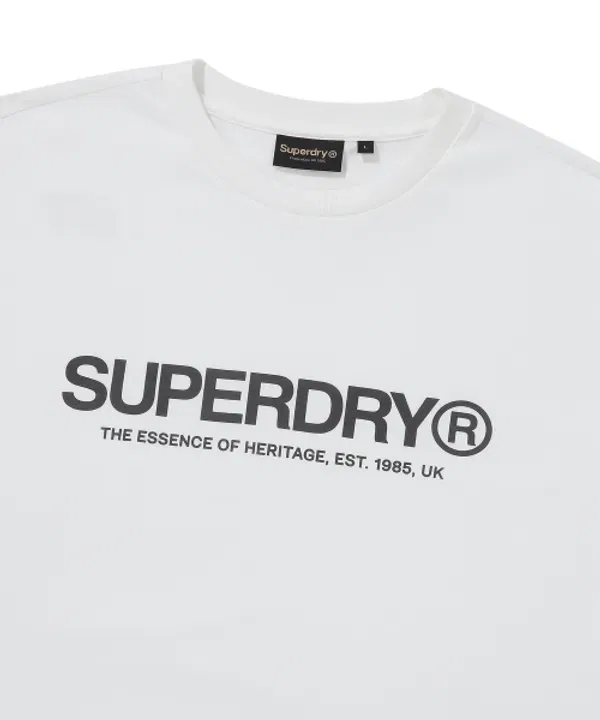 Футболка с логотипом, Superdry, белый — фото 3