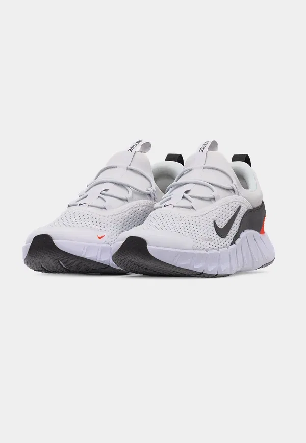 Кроссовки с дышащей сеткой Free Ride Nike Performance, White/Black/Safety Orange, белый/черный/оранжевый — фото 3