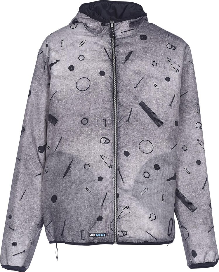 

Куртка Marni Jacket 'Charcoal', серый