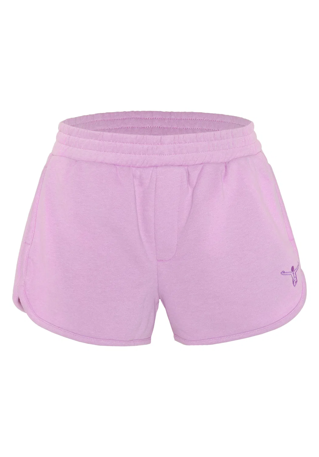 Детские шорты с принтом Shorts mit tonalem Logo Stich Chiemsee, Violett