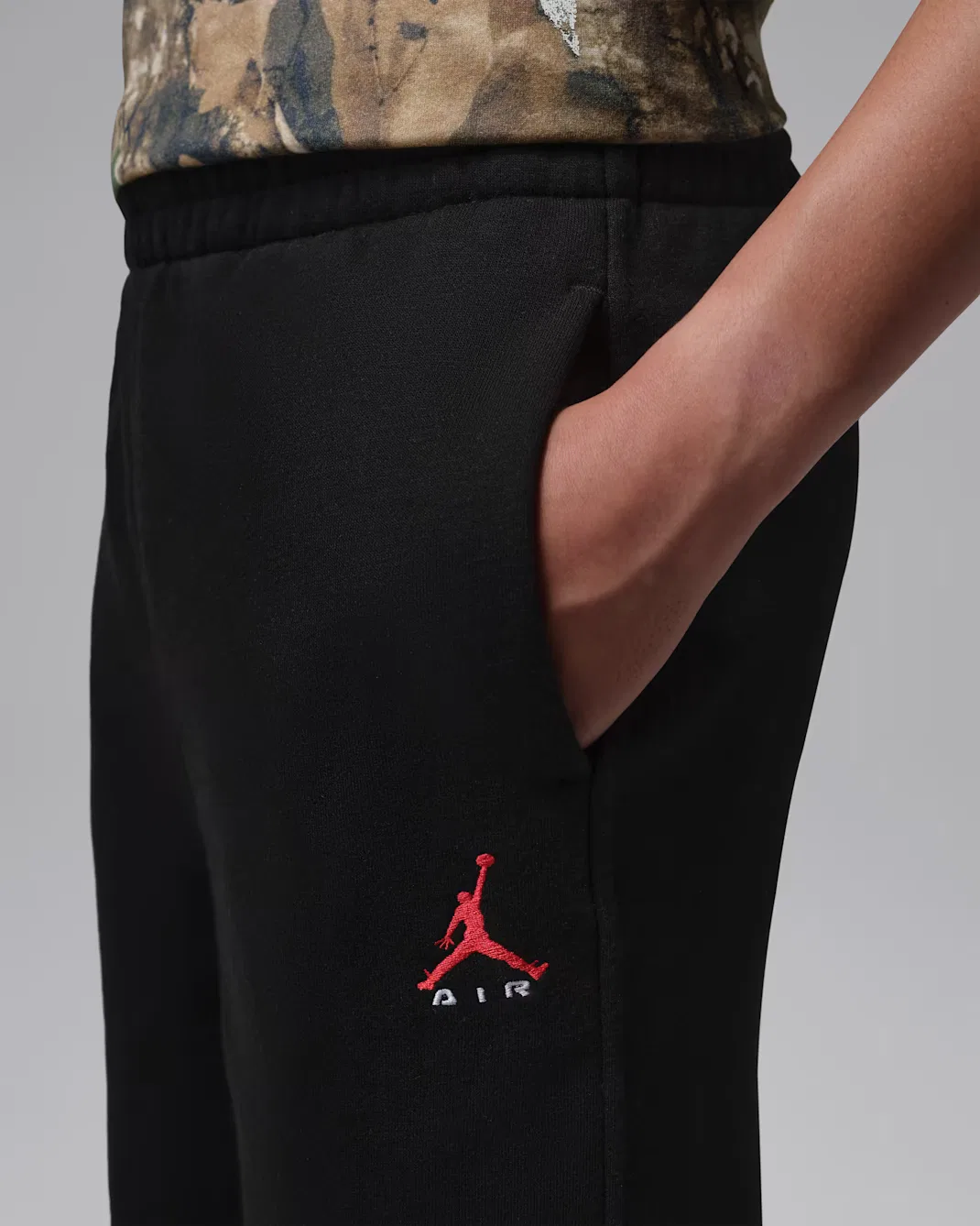 Детские спортивные штаны Jordan Brooklyn Fleece, Black — фото 4