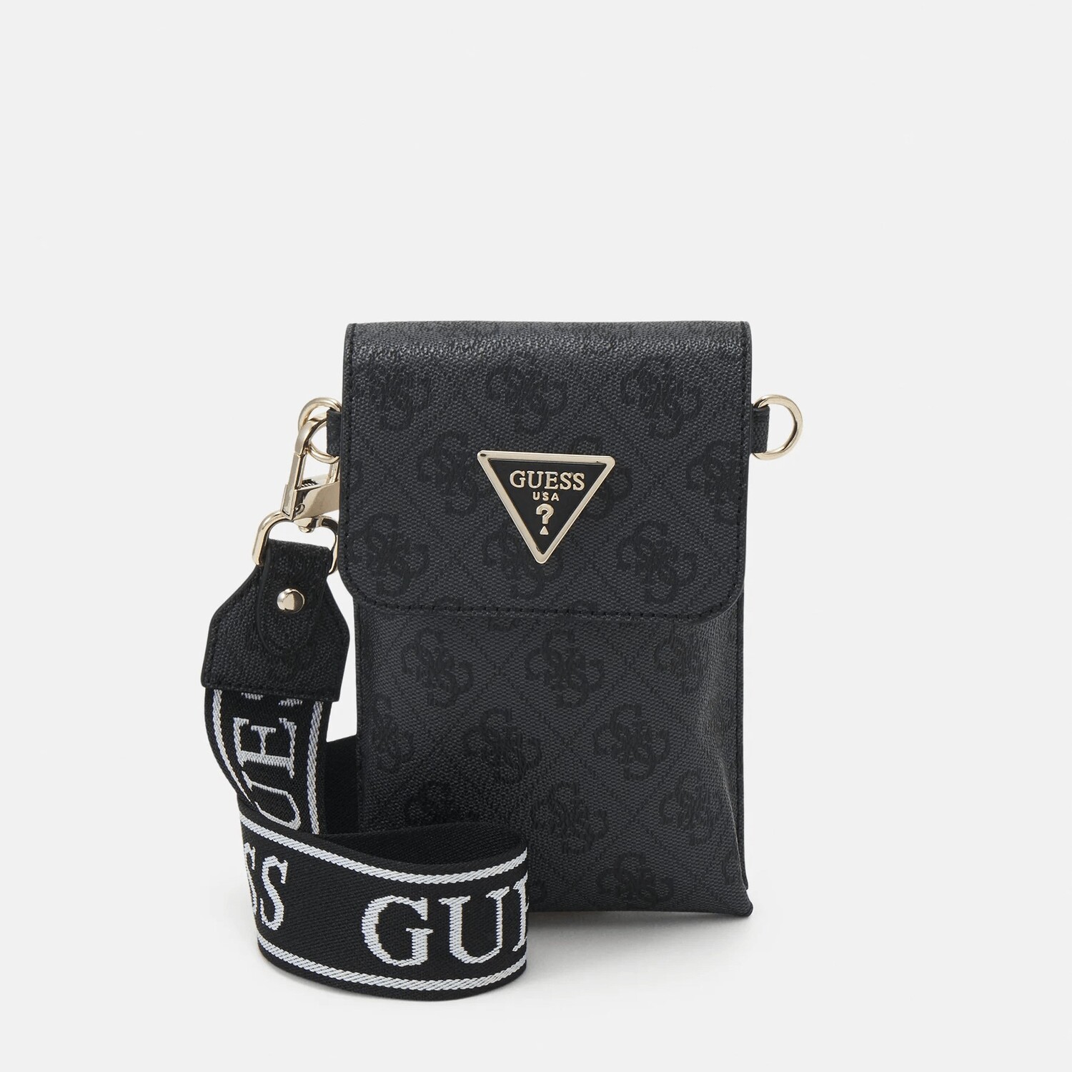 

Чехол для телефона Guess Latona Flap Chit Chat Set, черный